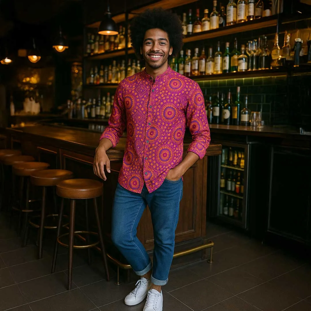Lui Shirt for a cool, relaxed but smart vibe.